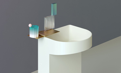 Lavabo Sonar por Patricia Urquiola para Laufen