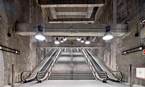 Premio estación del metro de Barcelon