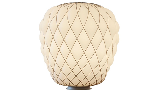 PINECONE, Table lamp blanco leche acidado