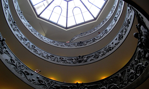 Escalera de Bramante