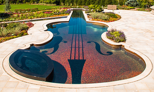 Piscina Violín Stradivarius