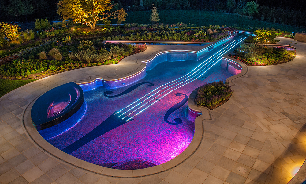 Piscina Violín Stradivarius