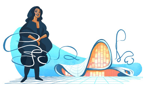 En 2007, Google celebró a Zaha Hadid