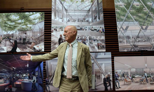 Norman Foster presentó planes para Axis en Madrid