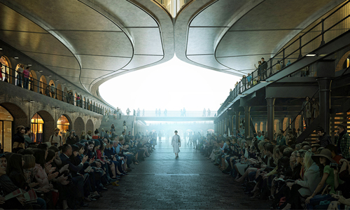 Coal Drops Yard en King's Cross, Londres diseñado por Heatherwick Studio's