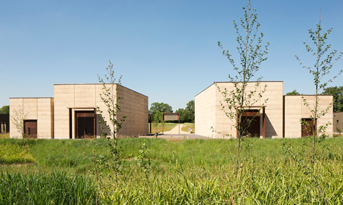 Bushy Cemetery en Hertfordshire, por Waugh Thistleton Architects