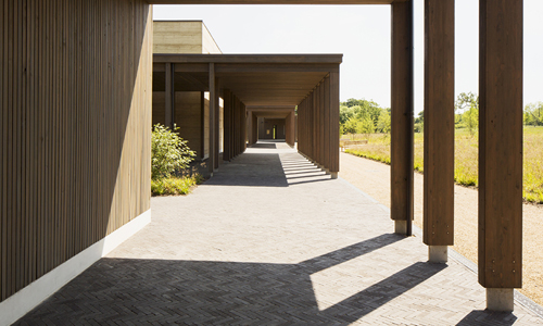 Bushy Cemetery en Hertfordshire, por Waugh Thistleton Architects