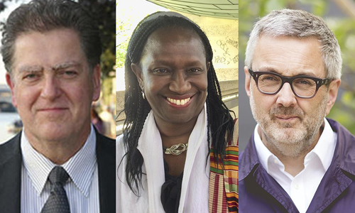 Phil Allsopp, Elsie Owusu y Alan Jones