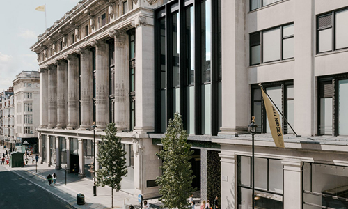 Selfridges, tienda departamental en Oxford Street, Londres