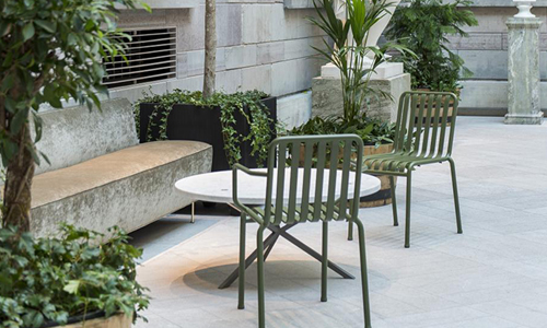 Patio del restaurante del Nationalmuseum