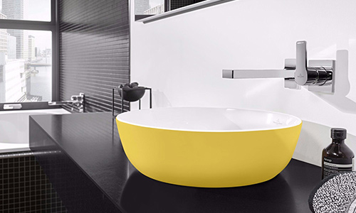 Artis color amarillo de Villeroy & Boch