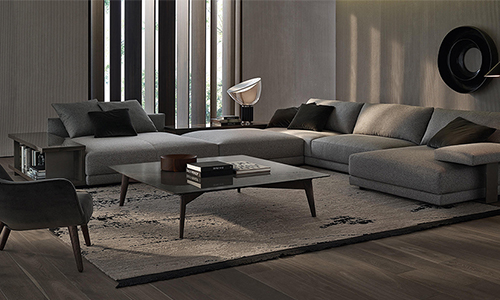 Bristol sofa designed by Jean-Marie Massaud