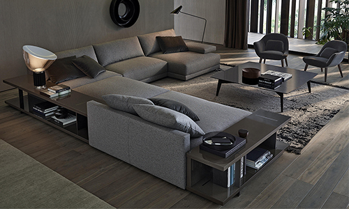 Bristol sofa designed by Jean-Marie Massaud