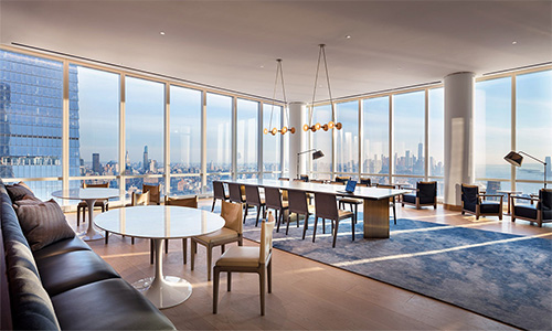 15 Hudson Yards, interior