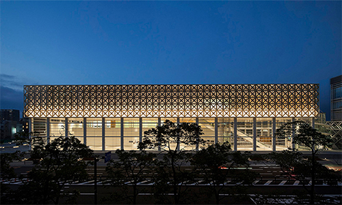 Biblioteca de la Prefectura de Oita, Japón, 1966