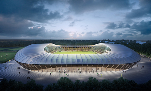 ECO-Centro Deportivo en Inglaterra |  ZHA