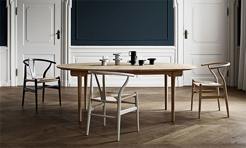 Wishbone chair, edición especial y limitada de Carl Hansen & Son