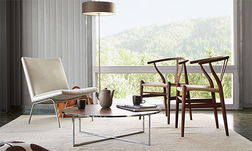 Wishbone chair, edición especial y limitada de Carl Hansen & Son