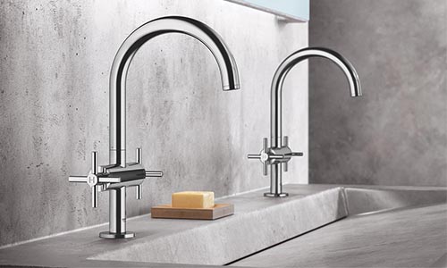 Grohe furniture, bathroom.