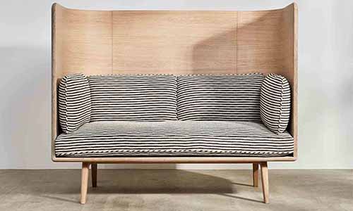 Sage sofa | Benchmark + David Rockwell.