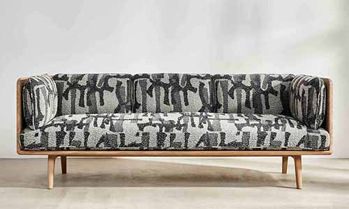 Sage sofa | Benchmark + David Rockwell.