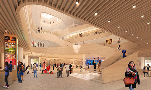 Nueva Biblioteca Principal de Charlotte | Snøhetta + Clark Nexsen.