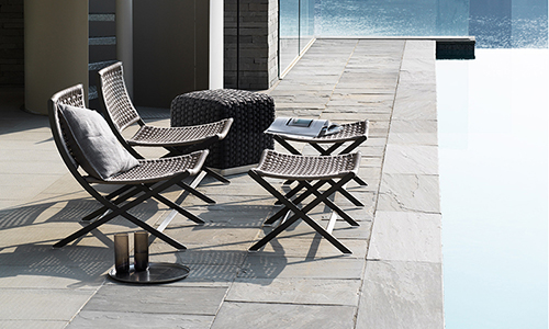 Flexform outdoor collection | Antonio Citterio.