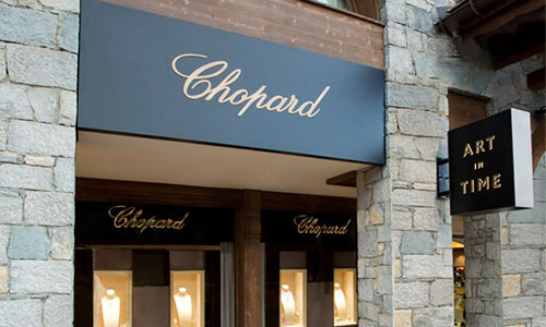 Maison Chopard at Courchevel 1850.