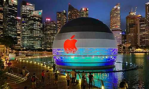 Apple Marina Bay Sands | Foster + Partners.