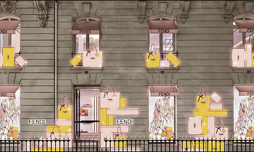 FENDI Pack, la decoración 2020 de la casa de moda.