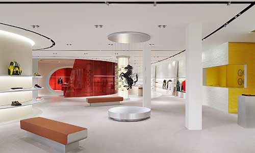 Ferrari store | Sybarite.