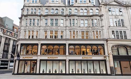 Burberry boutique No 1 Sloane Street | Vincenzo De Corris.