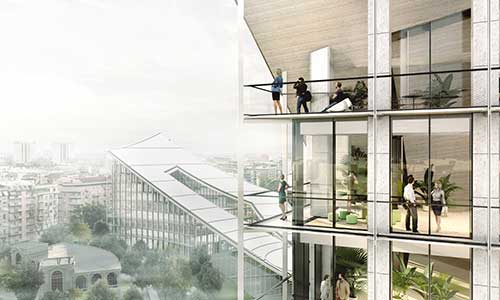 CityWave en CityLife | Bjarke Ingels Group.