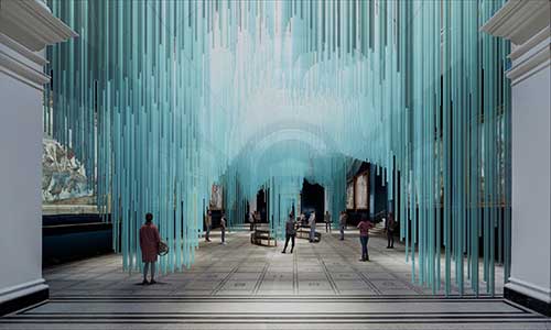 Instalación ‘Medusa’ de Sou Fujimoto + Tin Drum.