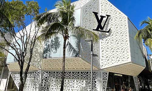 Diamond Façade | Marcel Wanders + Louis Vuitton.