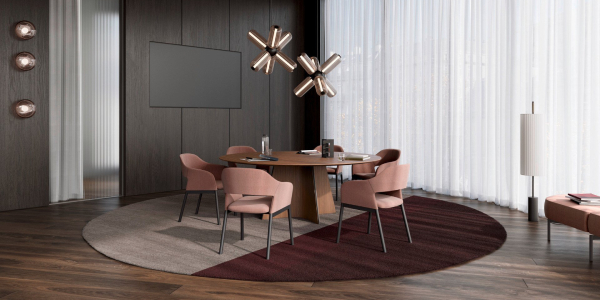 Wave: diseño modular, tecnología integrada y narrativa espacial en una mesa.