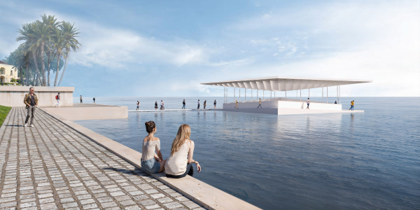 AquaPraça: arquitectura flotante frente al cambio climático.