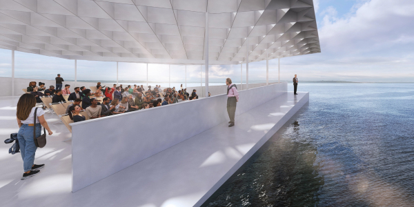 AquaPraça: arquitectura flotante frente al cambio climático.