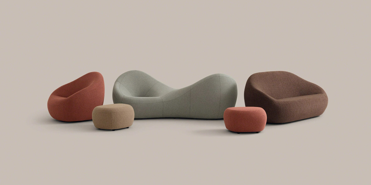 Jean Nouvel diseña asientos escultóricos inspirados en la naturaleza