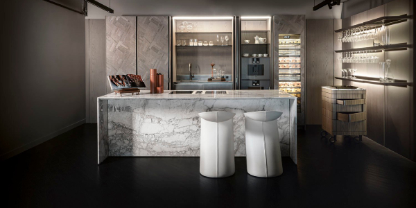 Giorgetti presenta su colaboración con Maserati en Manhattan.