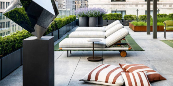 Giorgetti presenta su colaboración con Maserati en Manhattan.