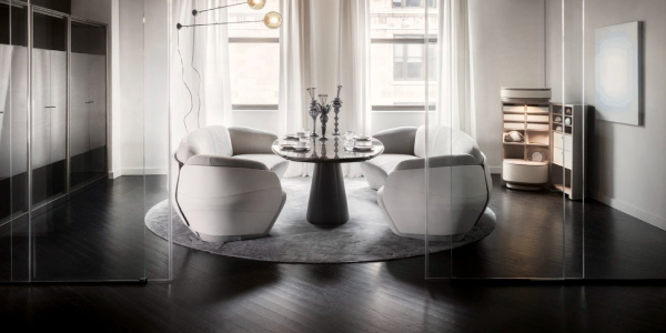 Giorgetti presenta su colaboración con Maserati en Manhattan.