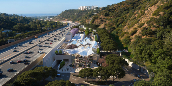 Gehry redefine la llegada al Getty Center.